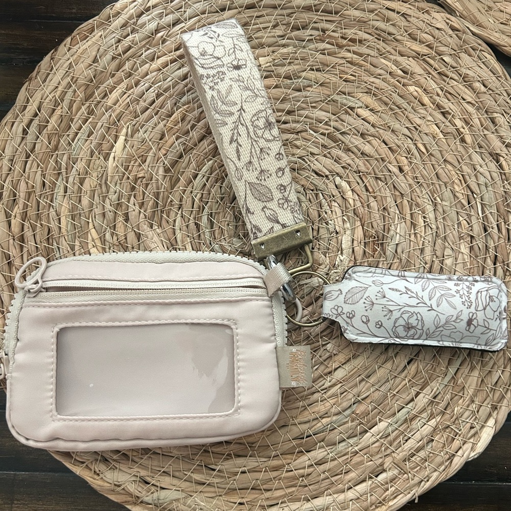 Floral Beige Wallet